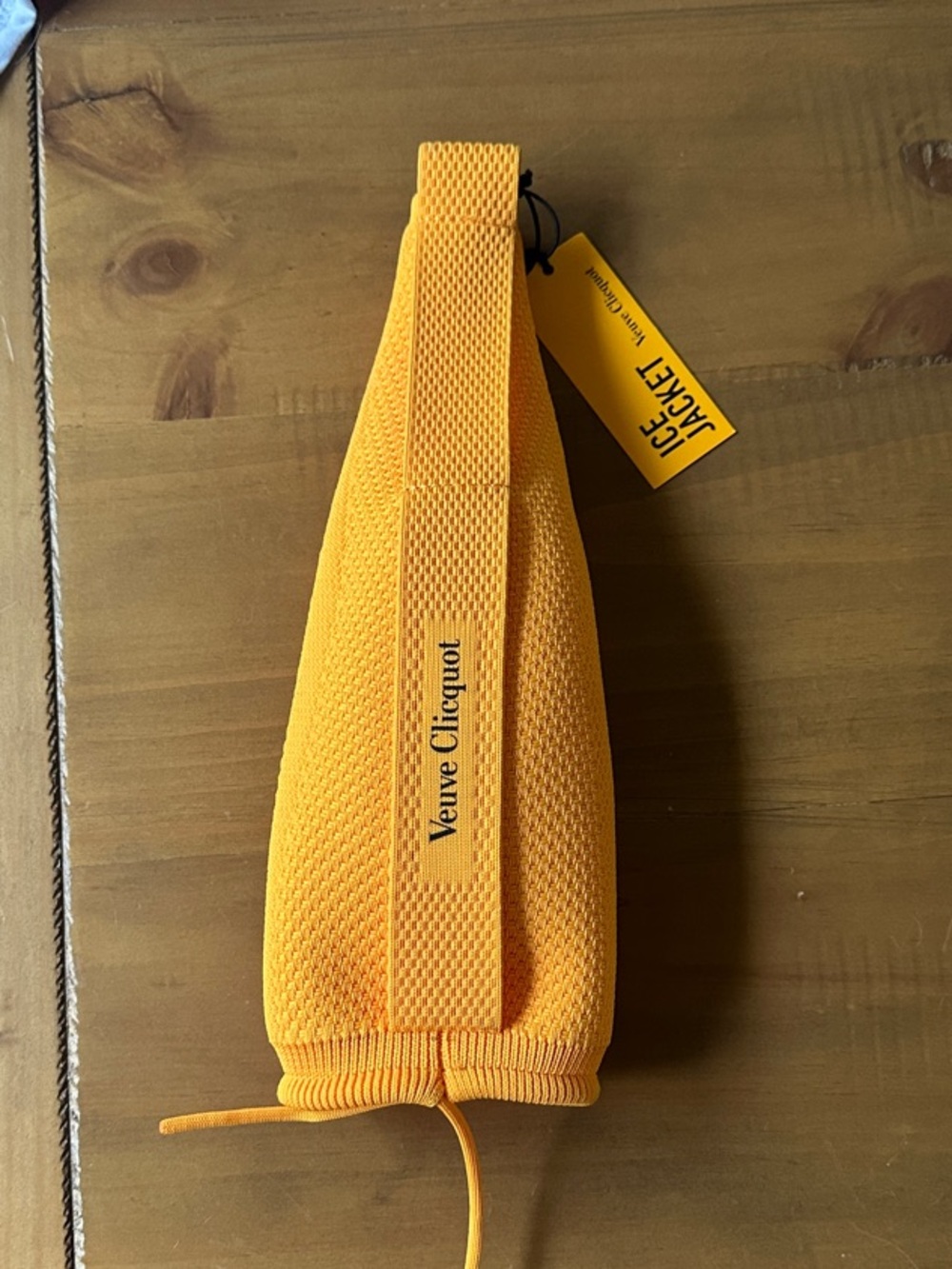 Veuve Clicquot Insulated Bottle Sleeve in Signature Orange